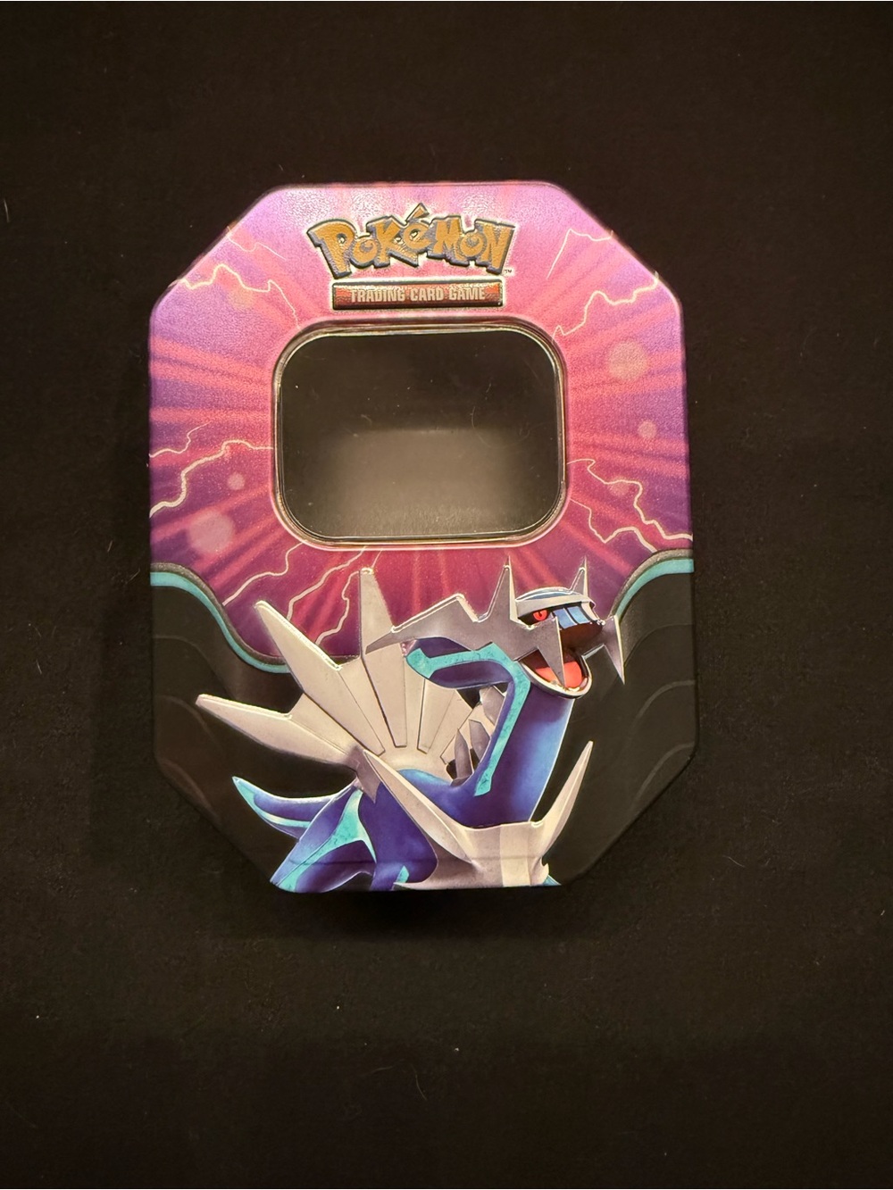 Pokemon Purple Blue Dialga Tin